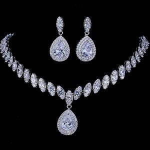 MARQUISE SWAROVSKI CRYSTAL BRIDAL JEWELRY SET